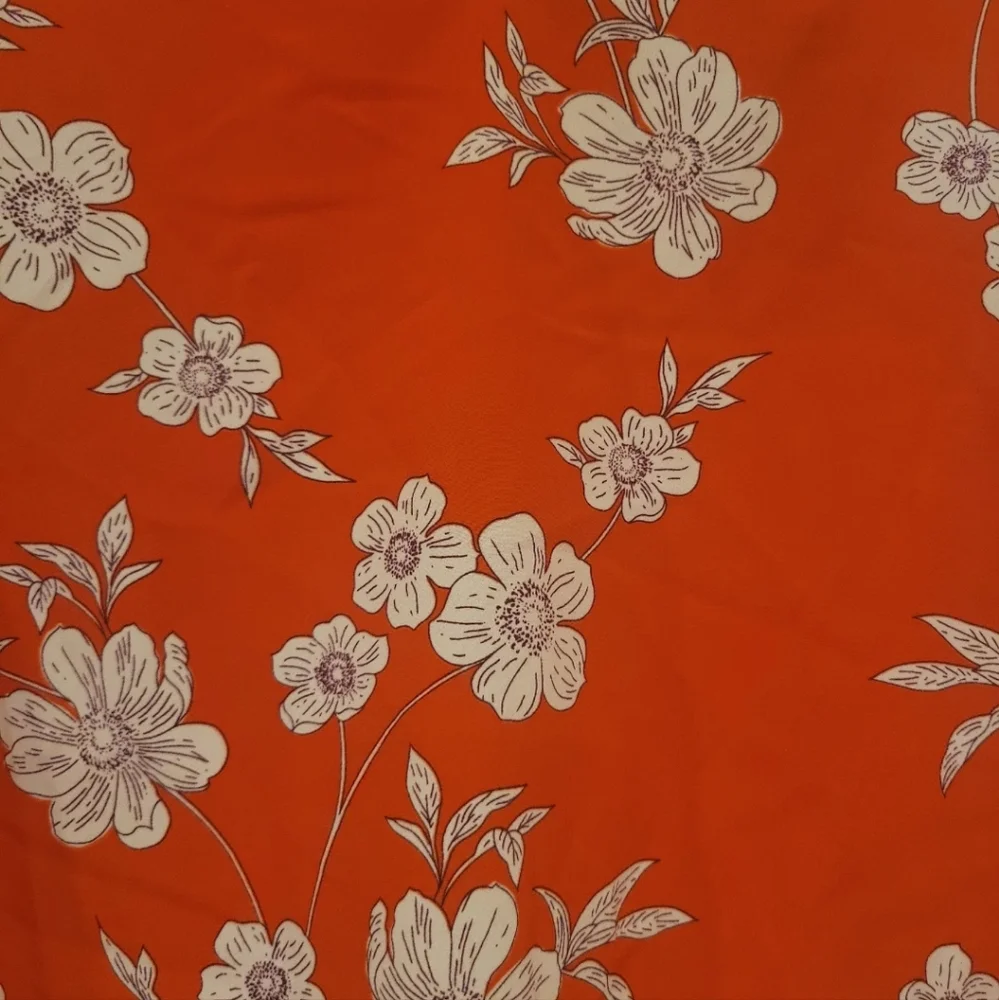 Sanctuary Orange Flutter Sleeve Blouse - Picture 7 of 7